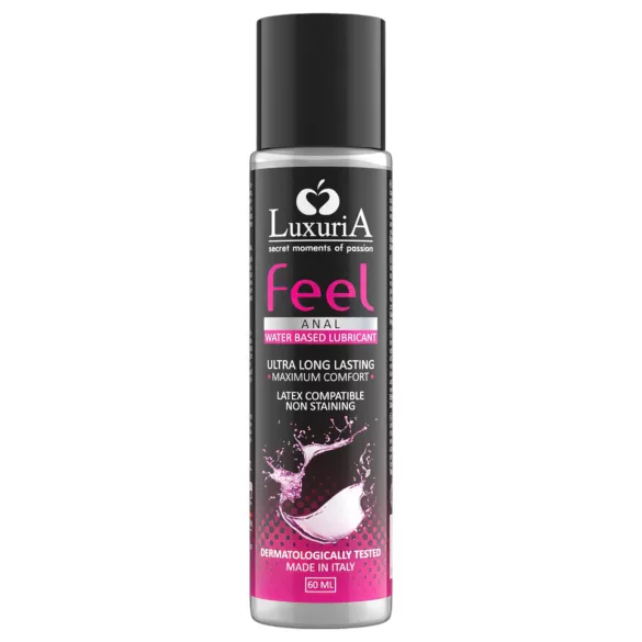 LuxuriA Feel Anal - anální lubrikační gel na vodní bázi - 60 ml