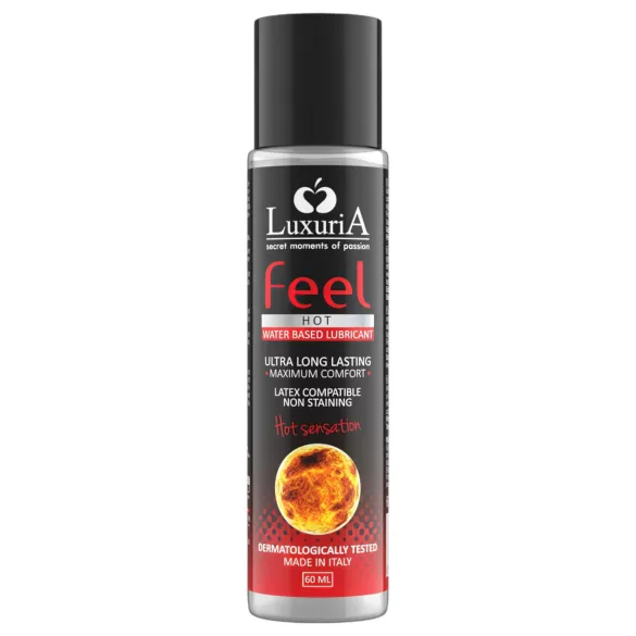 LuxuriA Feel Hot - lubrikant s hřejivým efektem - 60 ml