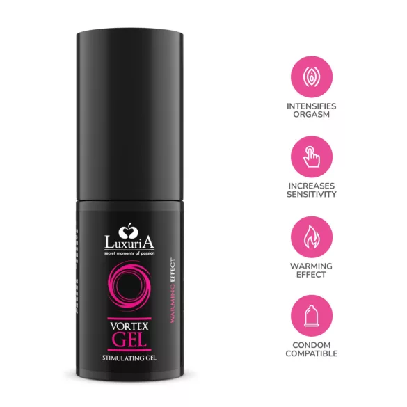 Intimateline Luxuria Vortex - stimulační gel pro ženy s hřejivým účinkem (30 ml)