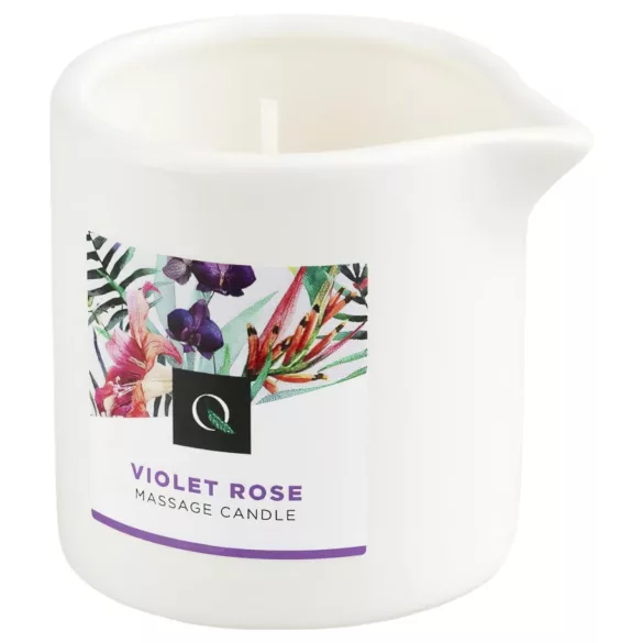 Exotiq Violet Rose - masážní svíčka - 60g