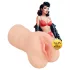 XKIN Greaser Girl Misty - realistická umělá vagína masturbátor (přírodní)