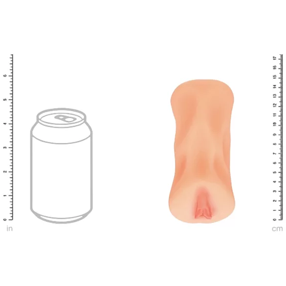 XKIN Bartender Sasha Slippernip - realistická umělá vagína masturbátor (přírodní)