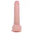 RealRock - vibrátor s přísavkou - realistický - tělová - 18 cm