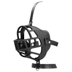 Ouch! - roubík s vestavěnými rozpěrkami úst - černý