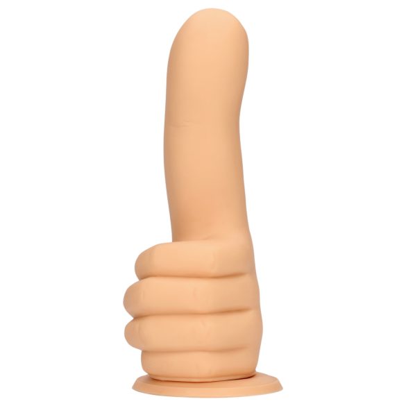 S-Line - dildo s palcem - realistický - tělová barva