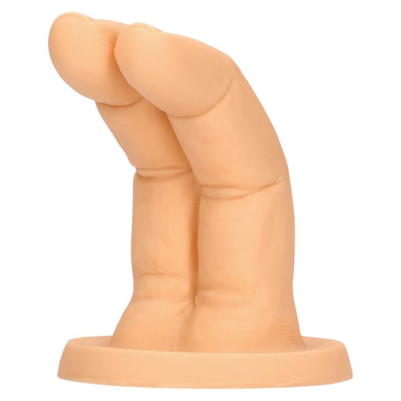 S-Line - dildo pro dva prsty - realistické - tělová barva