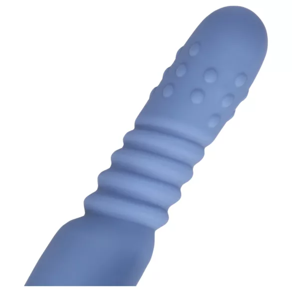 Loveline - vibrační ohřívací stimulátor (modrý)