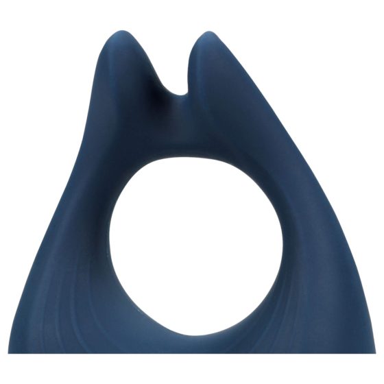 Loveline - Dobíjecí vibrační kroužek na penis (modrý)