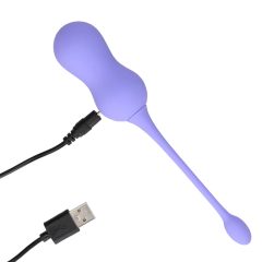   Loveline - Rádiem řízená vibrační koule gekona na baterie (fialová)