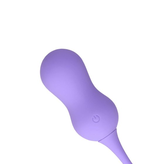 Loveline - Rádiem řízená vibrační koule gekona na baterie (fialová)