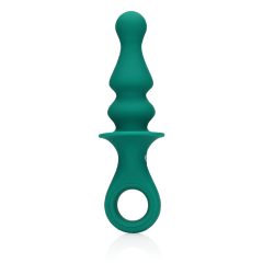 Loveline - Dobíjecí perlový anální vibrátor (zelený)