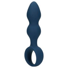   Loveline - anální dildo s kroužkem na uchopení - střední (modré)