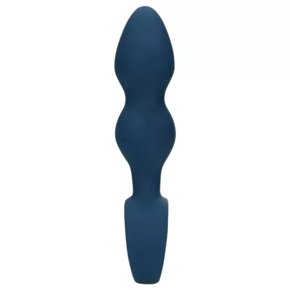 Loveline - anální dildo s kroužkem - střední - modré