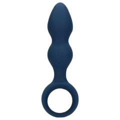   Loveline - Anální dildo s úchopovým kroužkem - velké (modré)