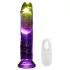 REALROCK - vibrátor s LED světlem - 15 cm