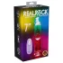 REALROCK - vibrátor s LED světlem - 15 cm