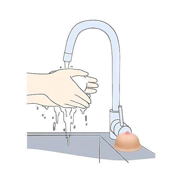 Titty - mýdlo prsa - přírodní - 95 g