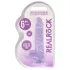 RealRock - realistické dildo - průhledné - fialové - 15 cm