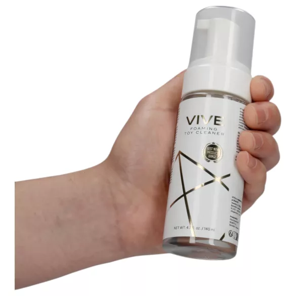 Vive - čistič erotických pomůcek - pěna - 140 ml