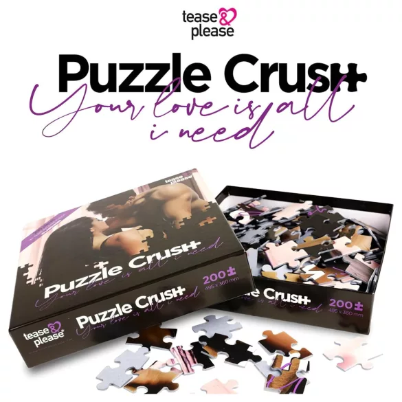 Tease&Please Chrush Your Love - erotické puzzle (200 dílků)