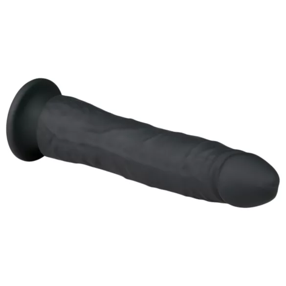 Easytoys - realistické dildo s přísavkou - 100% silikon - 21 cm - černé