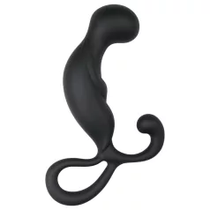   EasyToys - masážní vibrátor na prostatu - černý silikon