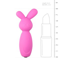   Easytoys Mini Bunny - silikonový vibrátor na klitoris (růžový)