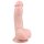 Easytoys - realistické dildo s varlaty a přísavkou 15 cm - tělová
