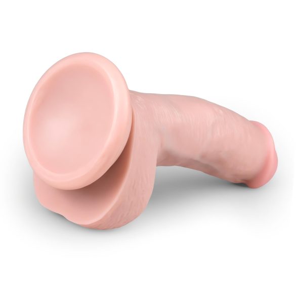 Easytoys - realistické dildo s varlaty a přísavkou 15 cm - tělová