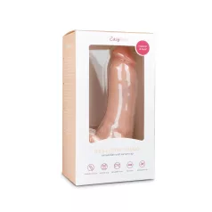   Easytoys - realistické dildo s přísavkou a varlaty - 20 cm - tělová