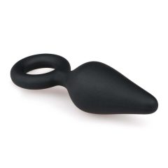 Easytoys Pointy Plug S - anální dildo (černé) - malé