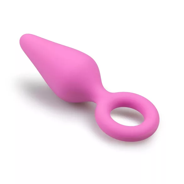Easytoys - anální kolík - malý růžový silikon S