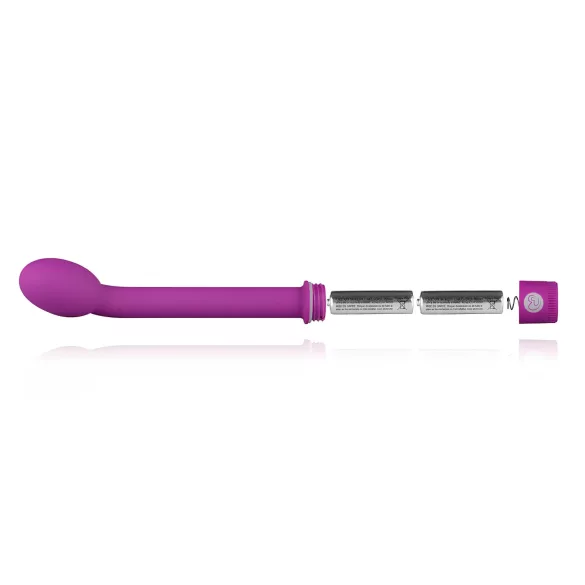 Easytoys - vibrátor na G-bod - štíhlý tvar - fialový