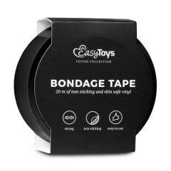 Easytoys Tape - bondage páska - černá (20m)