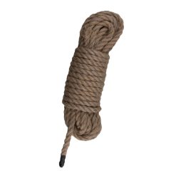 Easytoys Hemp Rope - bondage lano (5m) - přírodní barva