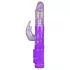 Easytoys Bunny - rotační a pohyblivý vibrátor - silikon - fialový
