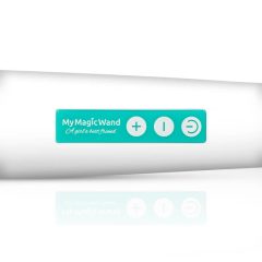   MyMagicWand - výkonný masážní vibrátor (bílo-tyrkysový)
