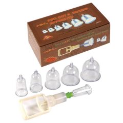 RIMBA - COMPLETE CUPPING SET OF 6 CUPS IN BOKSZ