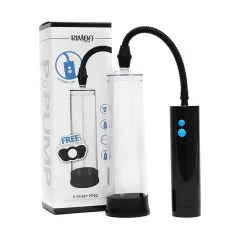 Rimba - automatická pumpa na penis - průhledná
