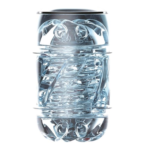 LETEN SM 500 - pohyblivý masturbátor s držákem na telefon (černý)