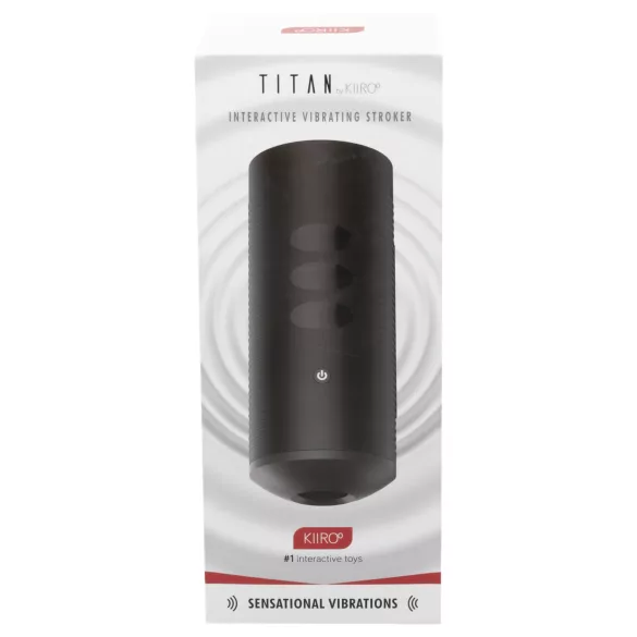 Kiiroo Titan - interaktivní masturbátor - černý