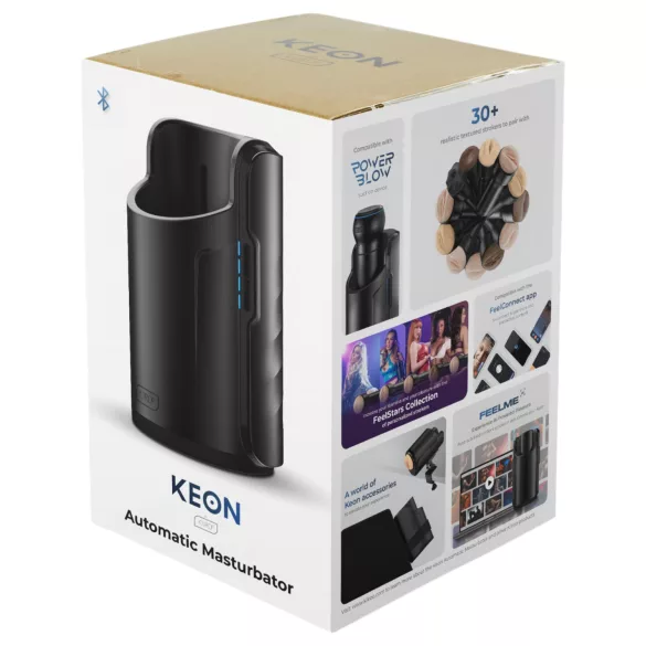 Kiiroo Keon Wifi automatický masturbátor - příslušenství - černý