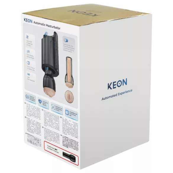 Kiiroo Keon Wifi automatický masturbátor - příslušenství - černý