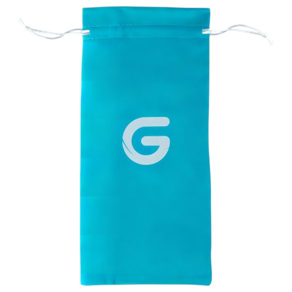 Gildo Glass No. 20 - skleněné dildo s perlami - čiré