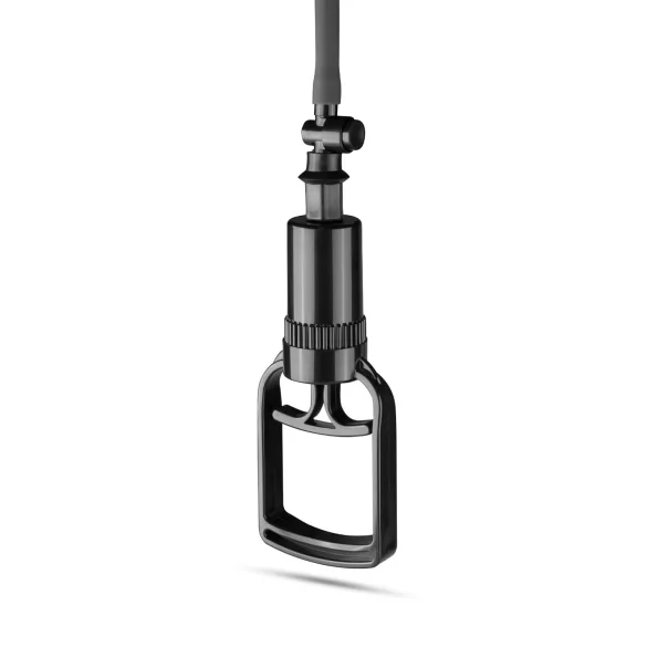 Easytoys - pumpa na penis s úchopem na prst - černá