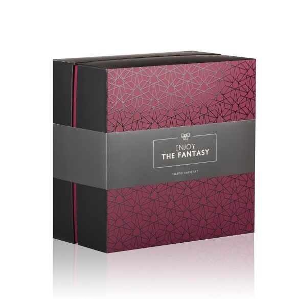 LoveBoxxx The Fantasy - vibrační sada s pouty (6 dílů)