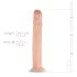 Real Fantasy Shawn - realistické velké dildo - 35 cm - tělová barva