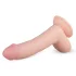 Real Fantasy Cliff - dildo s varlaty - realistický - 22 cm - tělová barva