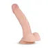 Real Fantasy Derek - realistické dildo s varlaty - 22 cm - tělová