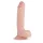 Real Fantasy Glynn - realistický dildo s varlaty - 25 cm - tělová barva